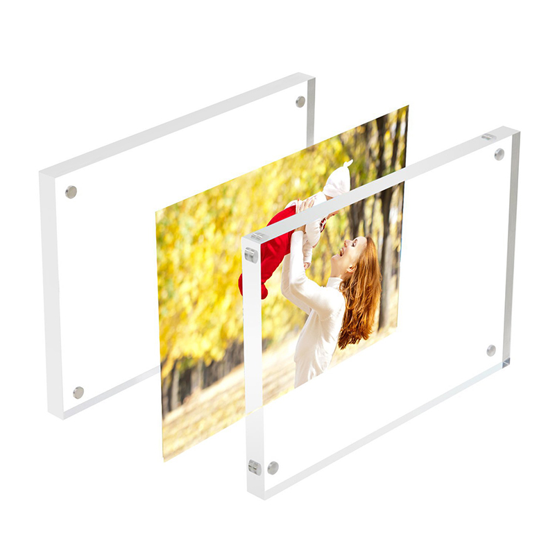magnetic acrylic photo frame