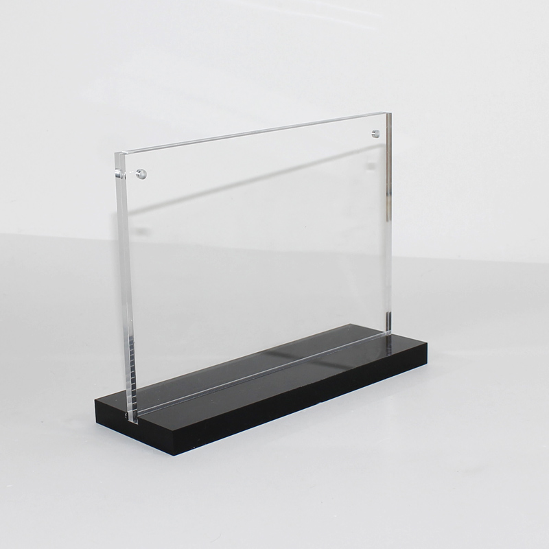 clear acrylic display stand