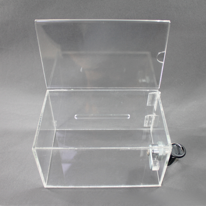 acrylic donation box