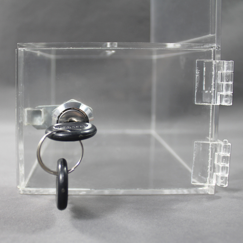 acrylic box with lock