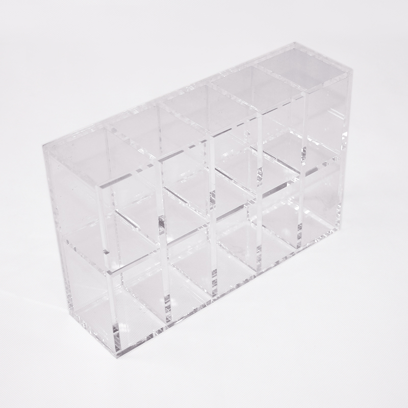 clear Acrylic Cosmetics display stand