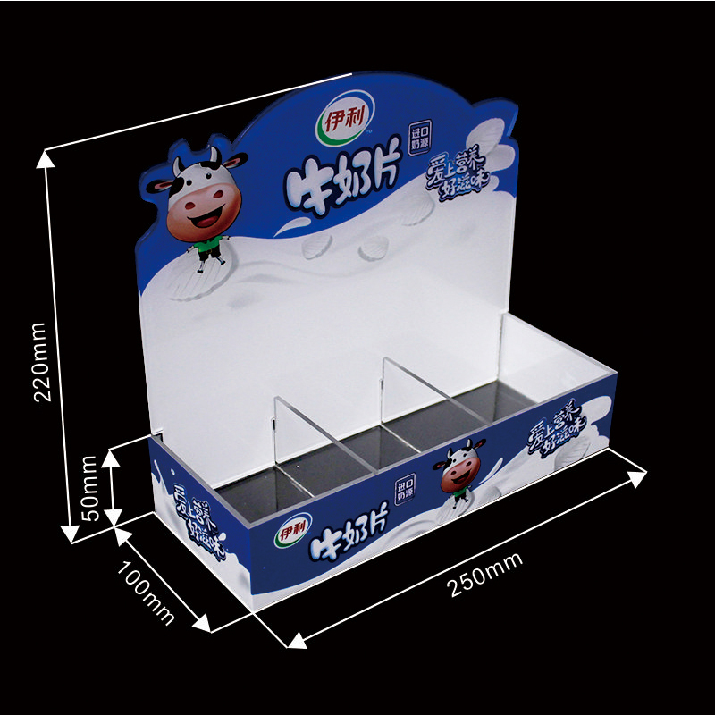 acrylic display holder for milk slice