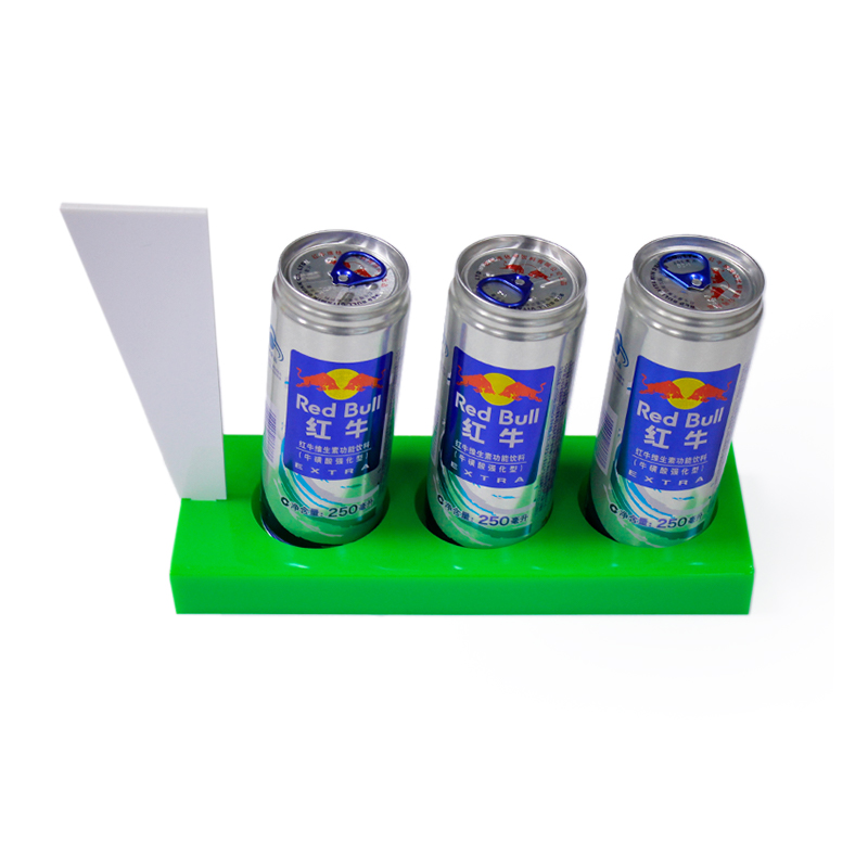 acrylic drink bottle display holder