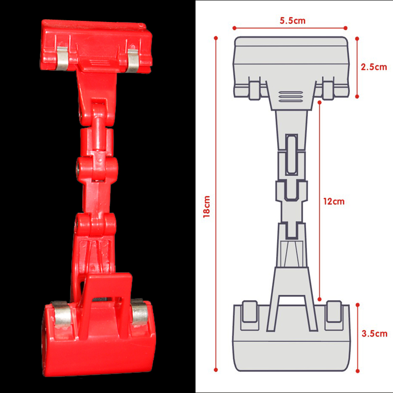 plastic clip holder