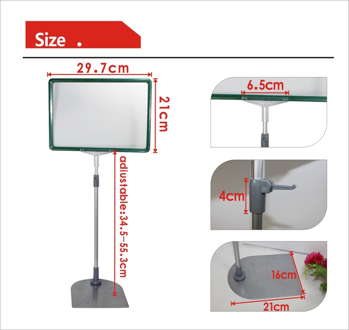 metal display stand