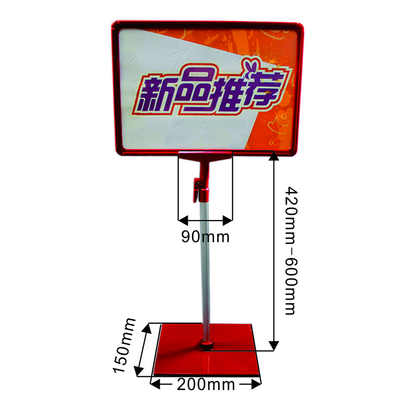 plastic poster stand