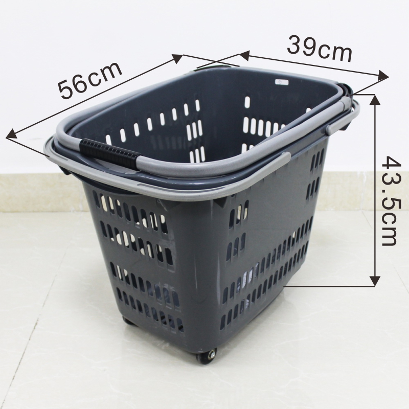 plastic shopping basket