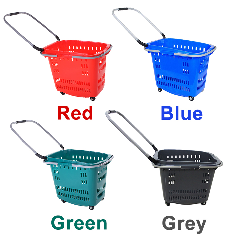 plastic shopping basket