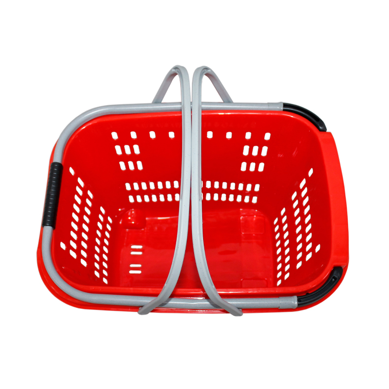 plastic shopping basket