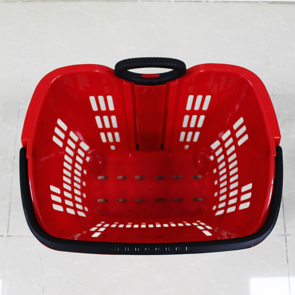 plastic shopping basket