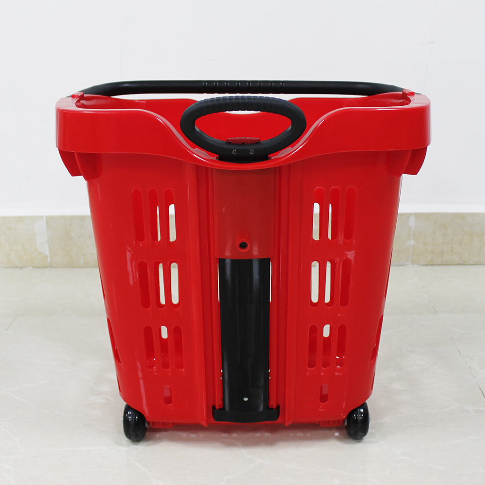 plastic shopping basket