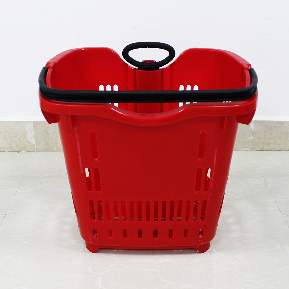 plastic shopping basket