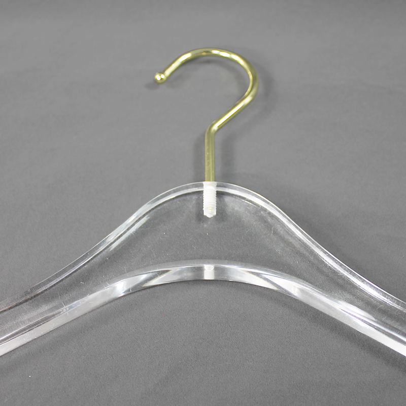 acrylic coat hanger