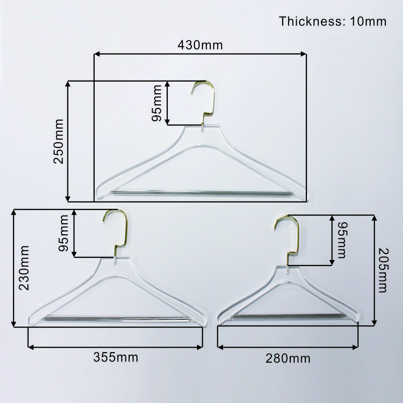 clear acrylic hangers