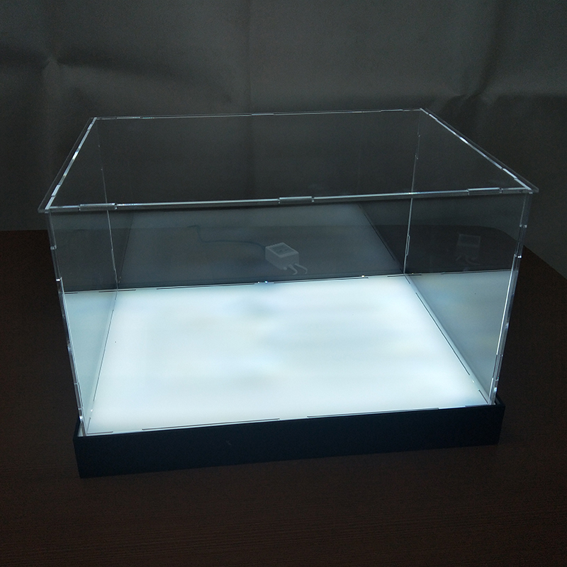 acrylic  box with led lights
