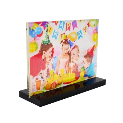 A4 A5 A6 Acrylic magnetic photo frame label sign holder display stand