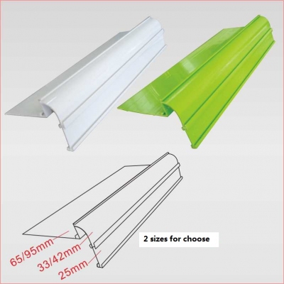 Plastic PVC shelf display price tag holder data strips for shelves 