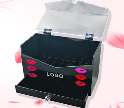 Custom cosmetics display box for famous brand